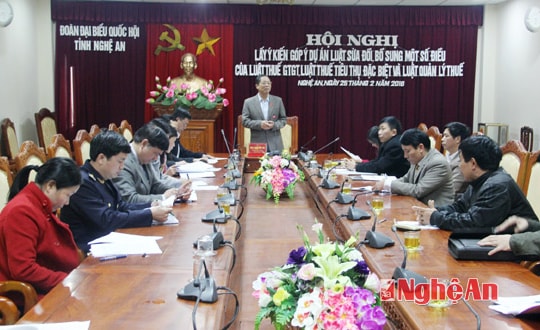 Góp ý kiến cho 3 dự án Luật trong lĩnh vực thuế