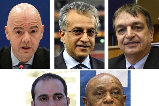 5 gương mặt "chạy đua" chiếc ghế Chủ tịch FIFA là ai?