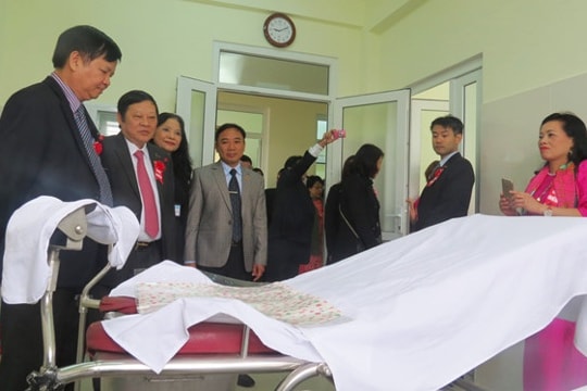 Đưa vào sử dụng mô hình mẫu về chăm sóc sức khỏe sinh sản