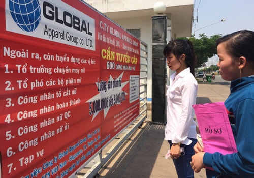 Sàn giao dịch việc làm - cung không khớp cầu