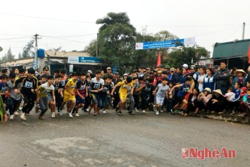 Các địa phương tổ chức giải việt dã năm 2016