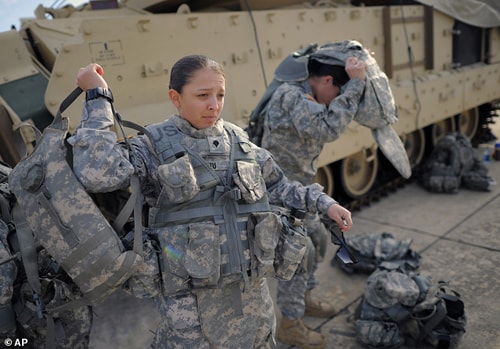 Bộ giáp dành riêng cho nữ chiến binh của quân đội Mỹ