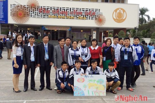 Đoàn học sinh Nghệ An đạt giải cao Cuộc thi Khoa học kỹ thuật cấp quốc gia