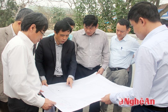 Đẩy nhanh tiến độ dự án đường Lý Thường Kiệt (TP Vinh)