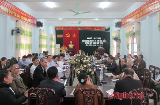 Quỳ Châu: Phát huy vai trò già làng trưởng bản