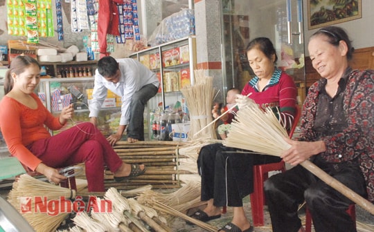 Bền đẹp chổi giang ở Thanh Lĩnh