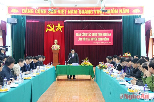 Lồng ghép nguồn lực, xây dựng huyện Con Cuông thành thị xã sinh thái