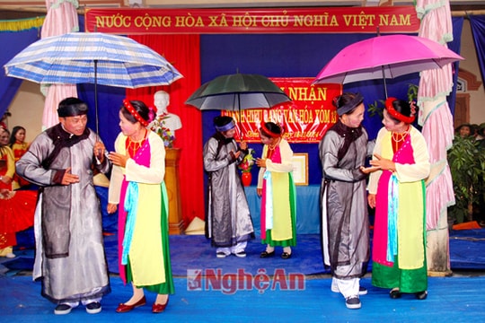 Diễn Châu khởi sắc đời sống văn hóa cơ sở