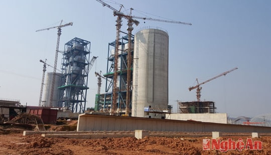 Tập trung nguồn lực, đẩy nhanh tiến độ dự án xi măng Sông Lam