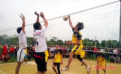 Anh Sơn đẩy mạnh phong trào thể dục thể thao quần chúng