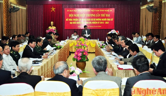 Nghệ An có 5 người tự ứng cử Đại biểu Quốc hội