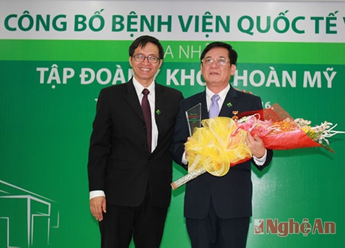 Bệnh viện Quốc tế Vinh gia nhập tập đoàn Y khoa Hoàn Mỹ