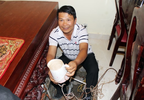 Nước giếng trong khách sạn bỗng dưng nóng 42 độ C