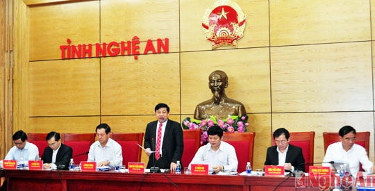 UBND tỉnh cho ý kiến về nhiều đề án quan trọng