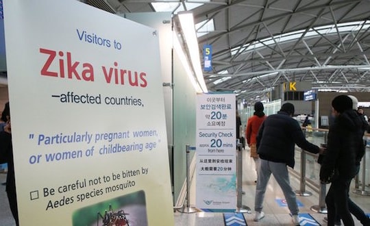 Hàn Quốc phát hiện trường hợp đầu tiên nghi nhiễm virus Zika