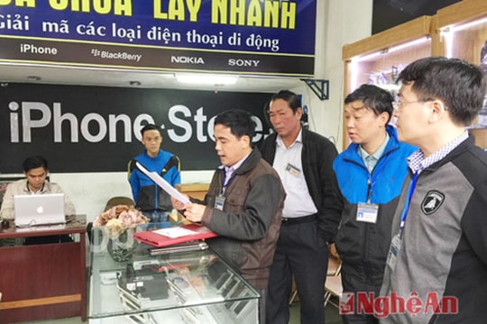 TP Vinh tổ chức cưỡng chế 3 hộ nợ đọng thuế