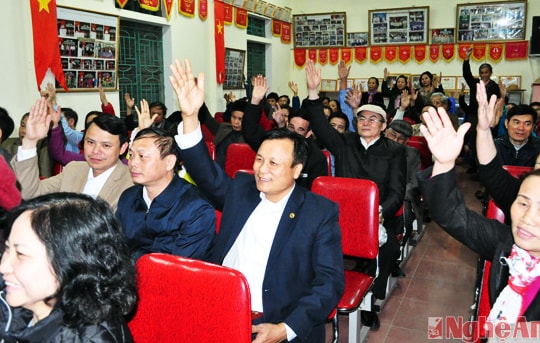 Lấy ý kiến cử tri nơi cư trú đối với những người ứng cử đại biểu dân cử