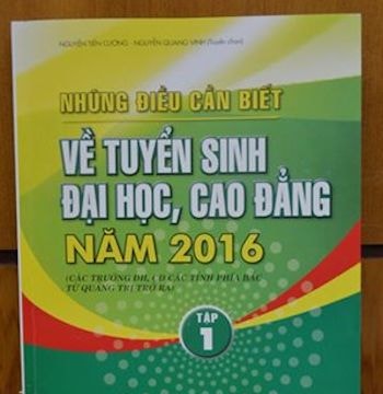 Hôm nay, phát hành cuốn "Những điều cần biết về tuyển sinh đại học, cao đẳng"