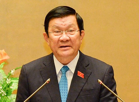 Ông Trương Tấn Sang thôi chức Chủ tịch nước