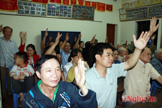 100% cử tri đồng tình giới thiệu Chánh thanh tra Sở KH&CN ứng cử ĐBQH