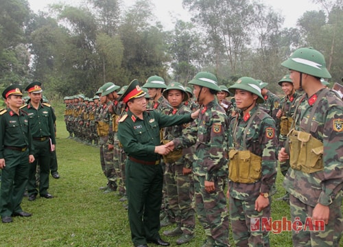 Kiểm tra công tác bảo đảm hậu cần tại Sư đoàn 324(QK4)