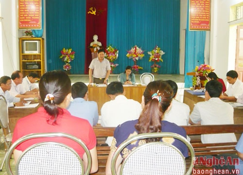 Quỳ Hợp có 184 điểm bỏ phiếu bầu cử Quốc hội và HĐND các cấp