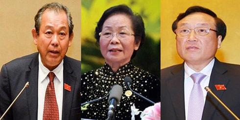 Quốc hội miễn nhiệm Phó Chủ tịch nước, Chánh án Toà án NDTC