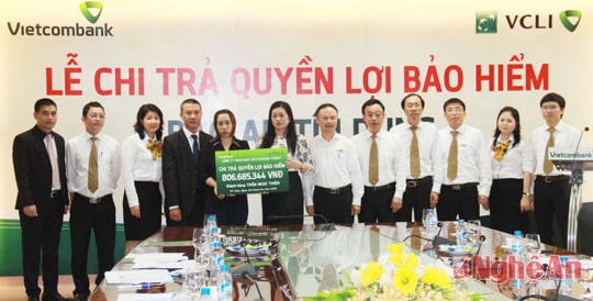 Một người chết ở Nghệ An được trả 806,6 triệu đồng bảo hiểm bảo an tín dụng