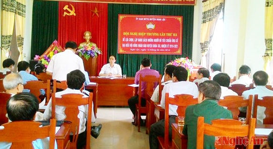 Các địa phương chốt danh sách ứng cử đại biểu HĐND cấp huyện