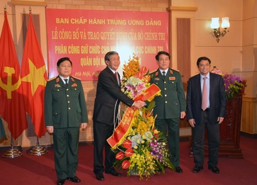 Thượng tướng Lương Cường làm Chủ nhiệm Tổng cục Chính trị