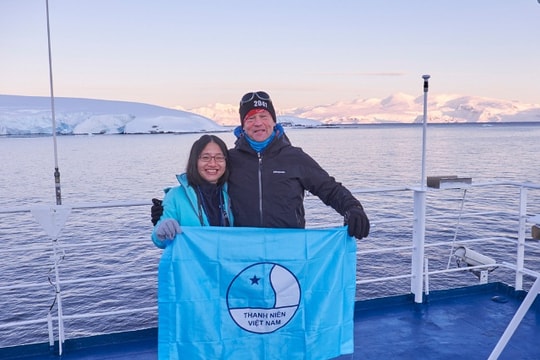 Thêm một người Việt đến Nam Cực tham gia hành trình chống biến đổi khí hậu