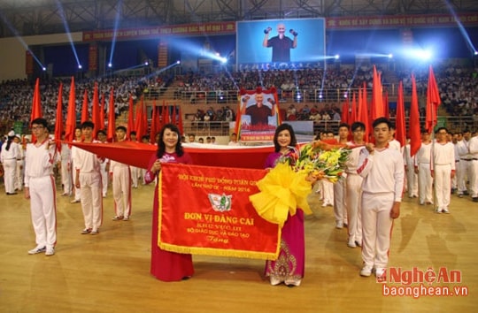 Nghệ An xếp thứ 2 tại Hội khỏe Phù Đổng - Khu vực 3