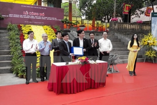 Công bố quy hoạch chi tiết Trung tâm Hoàng thành Thăng Long