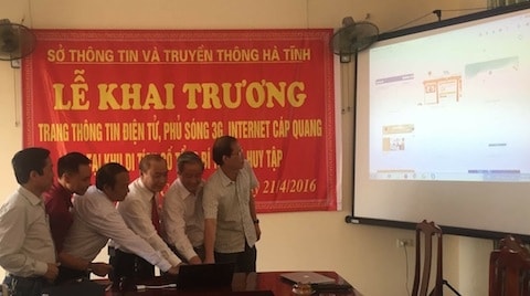Khai trương Trang thông tin điện tử di tích Tổng Bí thư Hà Huy Tập