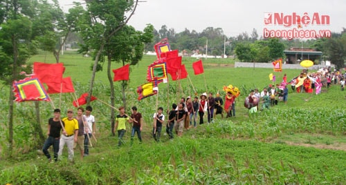 Quỳnh Thọ (Quỳnh Lưu): Khai Hội đền Đức Ông