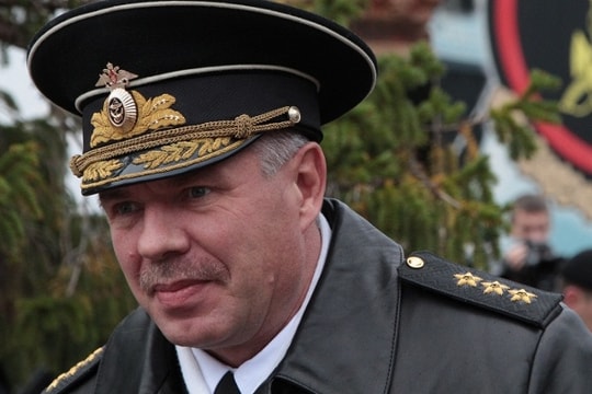 Ukraine triệu tập Tư lệnh Hạm đội Biển Đen Nga