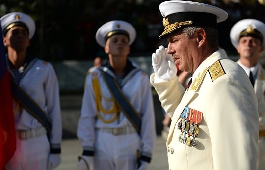 Tòa Ukraine phê chuẩn bắt giữ Tư lệnh Hạm đội Biển Đen Nga