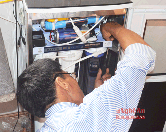 Nghệ An: Dân tố công ty bán máy lọc nước không rõ nguồn gốc