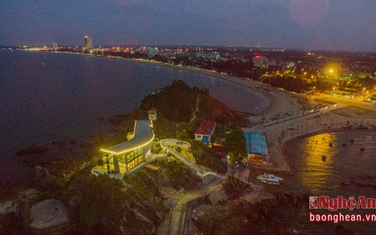 'Hòn ngọc Lan Châu' ở biển Cửa Lò