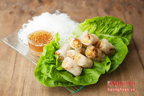 Dẻo thơm bánh đa nem xứ Nghệ