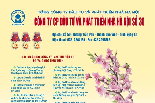 Tổng công ty đầu tư và phát triển nhà Hà Nội số 30
