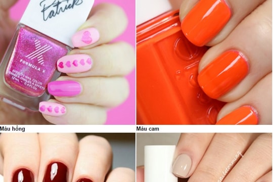 Đoán tính cách qua màu sơn móng tay