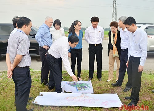 Doanh nghiệp hàng đầu Thái Lan khảo sát đầu tư tại Nghệ An