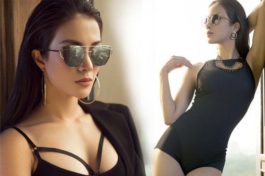 Diệp Lâm Anh khoe hình thể nóng bỏng