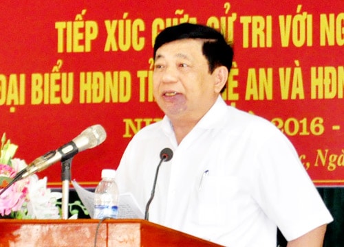 Ông Nguyễn Xuân Đường: Đoàn kết, thống nhất, quyết tâm đưa Nghệ An trở thành tỉnh khá