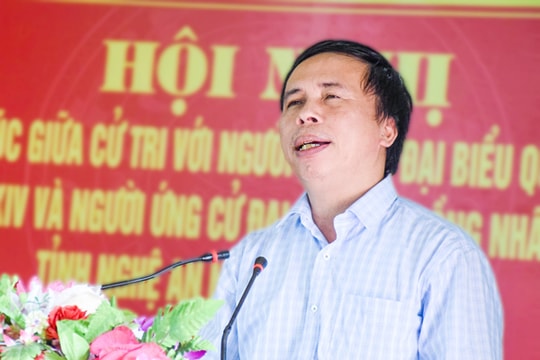 Ông Phạm Văn Hóa : 'Xây dựng bộ máy chính quyền  huyện, xã vững mạnh'