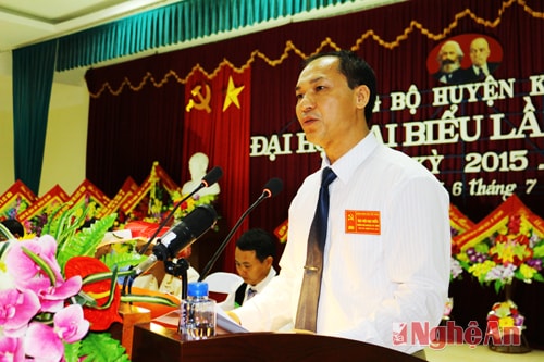 Ông Vi Hòe: khai thác tiềm năng, lợi thế, phát triển KT-XH huyện Kỳ Sơn