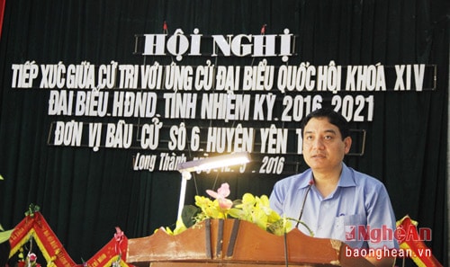 Cử tri Yên Thành: Cần có giải pháp để nông dân giảm ly hương