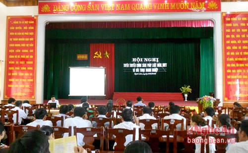 Nghi Lộc: tuyên truyền chính sách pháp luật về BHXH, BHYT