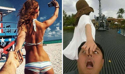 Bộ ảnh du lịch không giống ai của đôi vợ chồng trẻ